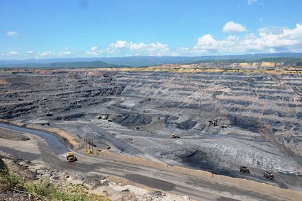 Cerrejón is an open-pit coal mine, the largest of its type, the largest in Latin America and the tenth biggest in the world