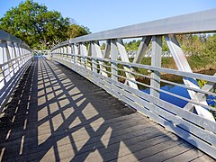 Passerelle au dessus de la Vilaine