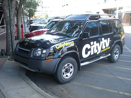 Citytv news vehicle in Edmonton