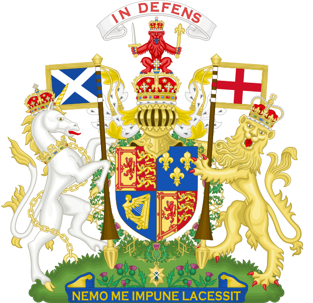 File:Coat of Arms of Great Britain in Scotland (1707-1714).svg
