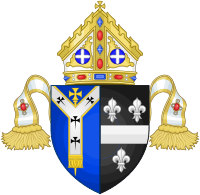 Coat of arms of Justin Welby, 105th Archbishop of Canterbury.svg