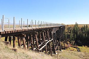 Conant Creek Pegram Truss Railroad Bridge