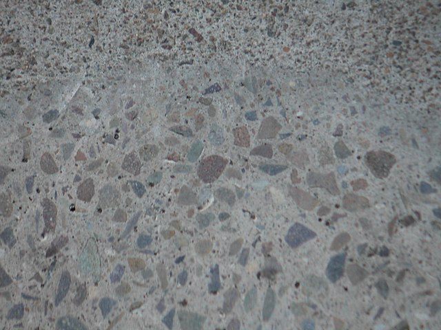 Concrete is a mixture of adhesive and aggregate, giving a robust, strong material that is very widely used.
