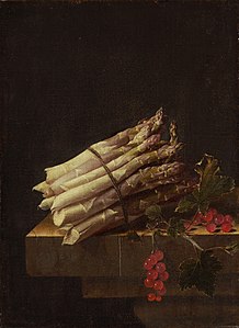 Asperges et Groseilles rouges 1696, Washington.