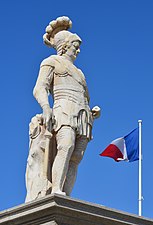 Statue de Du Guesclin sur le Cours Saint-André - Nantes