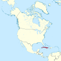 Cuba in North America (-mini map -rivers).svg