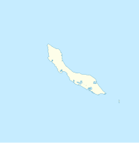 Mapa umístění Curacao