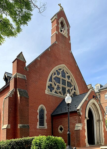 Dahlgren Chapel at Georgetown University in Washington, D.C.