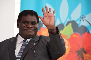 Danny Philip Prime Minister of the Solomon Islands