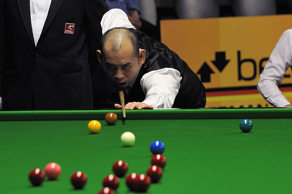 Poomjaeng at the 2013 German Masters