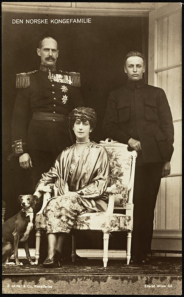 The Norwegian Royal Family in 1921