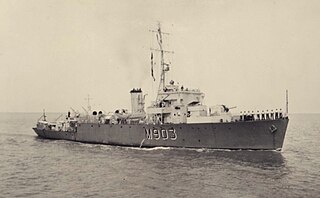 HMS <i>Fancy</i> (J308) Algerine-class minesweeper