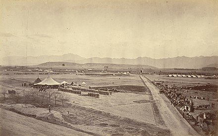 Durban Maidan of Sherpur Cantonment in 1879.