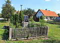 Čeština: Památník obětem první světové války v Černé Hoře, části Dymokur English: World War I memorial in Černá Hora, part of Dymokury, Czech Republic.