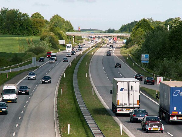 E 20 near Odense, Denmark