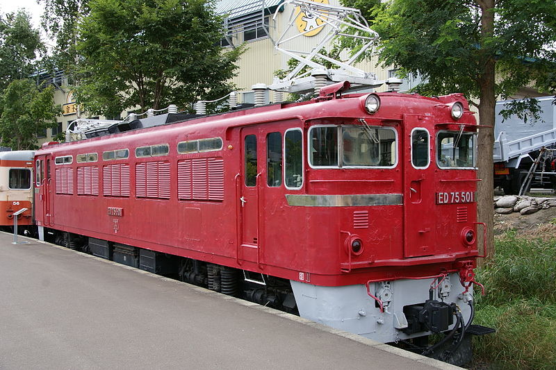 File:ED75 501 Otaru Museum 20090830.JPG