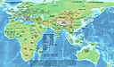 Map of the Eastern Hemisphere 1200 CE