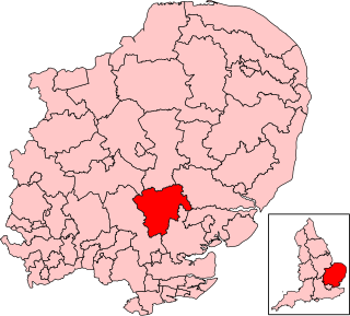 <span class="mw-page-title-main">Braintree (UK Parliament constituency)</span> Parliamentary constituency in the United Kingdom since 1974