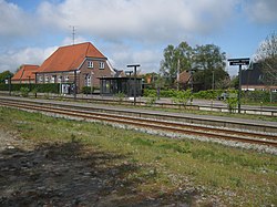 Engesvang Station: Station på Skanderborg-Skjern-banen