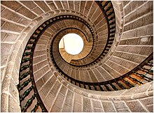 Staircase Escaleira tripla de caracol (Compostela).jpg
