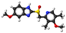 Esomeprazol ball-and-stick model.png