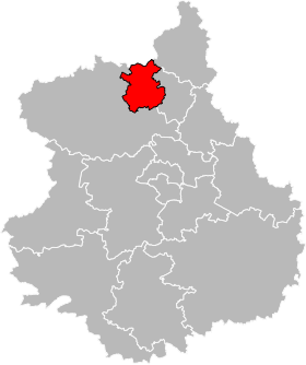 Eure-et-Loir - Canton Dreux-1 2015.svg