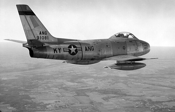 Kentucky ANG F-86A Sabre