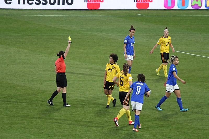 File:FIFA Women's World Cup Qualification Italy - Belgium, 2018-04-10 0061.jpg