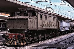 Italská lokomotiva v Pise