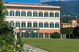 Facciata Reastaurata di Villa Reale - Marlia (LUCCA).jpg