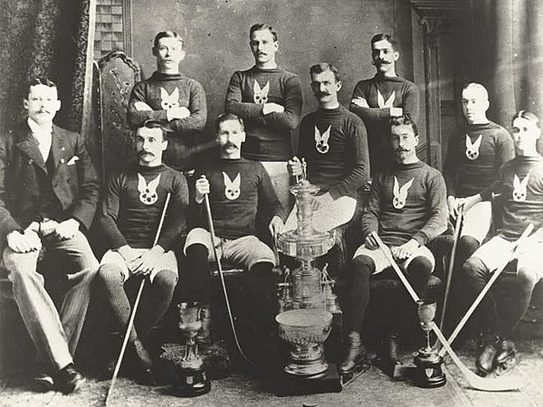 The Montreal Hockey Club in 1893 as the first Stanley Cup champions