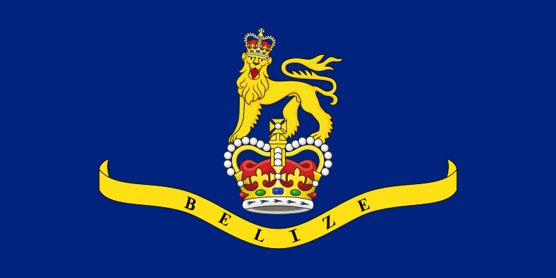 File:Flag of the Governor-General of Belize.svg