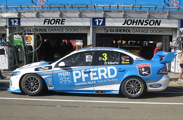 D'Alberto's Ford FG Falcon at the 2012 Clipsal 500 Adelaide