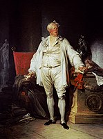 Portrett av Monsieur Bergeret de Grancourt (1774).  Musée des Beaux-Arts, Besançon.