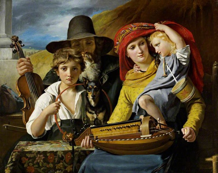 File:François Joseph Navez (1787-1869) - Les musiciens ambulants (A Musician Family) - NG 2773 - National Galleries of Scotland.jpg