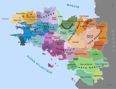 carte du duché de bretagne Duché de Bretagne — Wikipédia