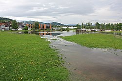 Mjøsa: Navn, Geologi, Vannføring og vannstand