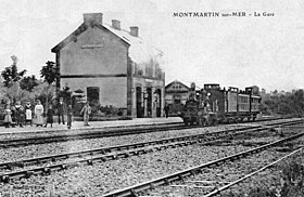 A Gare de Montmartin-sur-Mer cikk illusztráló képe