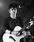 Thumbnail for File:Gary Numan at Cardiff Tramshed 2019 B&amp;W.jpg