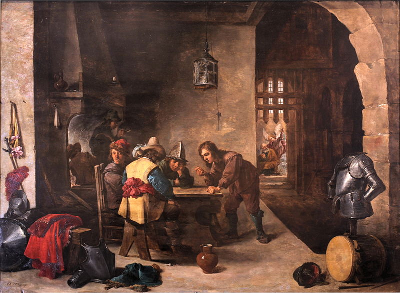 File:Gatehouse with Saint Peter delivered-David Teniers the Younger-MBA Lyon A110-IMG 0413.jpg