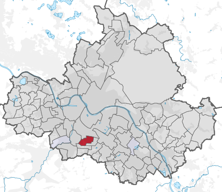 Gemarkung Räcknitz in Dresden