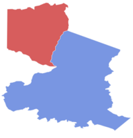 Georgia's 7th congressional district 2020 election results by county.png