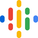 Logo de Google Podcasts aux couleurs de Google.