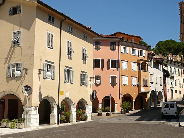 The medieval center of Gorizia