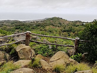 View from one of the lookout points Grande Montagne Viewpoint eastwards to St Francois2.jpg