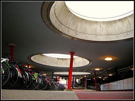 Cycling facilities at central station