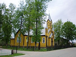 Gudžiūnai Kirche