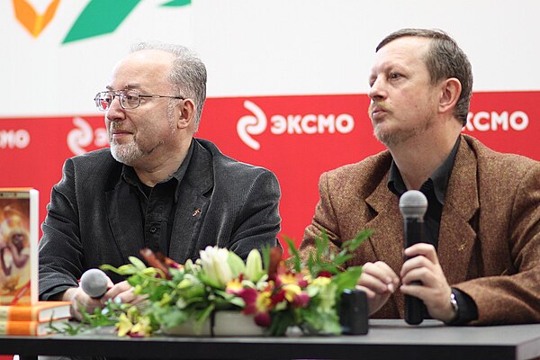 Oleg Ladyzhensky and Dmitry Gromov, two Russophone Ukrainian co-authors, were named Europe's best science fiction writers in 2006 by ESFS