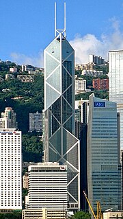 <span class="mw-page-title-main">Bank of China Tower (Hong Kong)</span> Supertall skyscraper in Central, Hong Kong