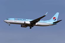 Boeing 737-800 der Korean Air